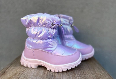 Дитячі зимові дутики для дівчинки Clibee Purple 24 р, фіолетовий