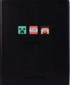 Щоденник шкільний YES PU інтегральний Minecraft TNT 40 аркушів 911613