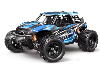 Джип на радиоуправлении с подсветкой и сменным корпусом 4WD Синий