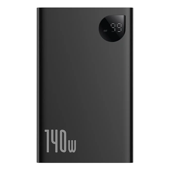 Зовнішній аккумулятор Baseus Adaman Digital Display Fast Charge Power Bank 24000mAh 140W Cluster Black (P10021508113-00)