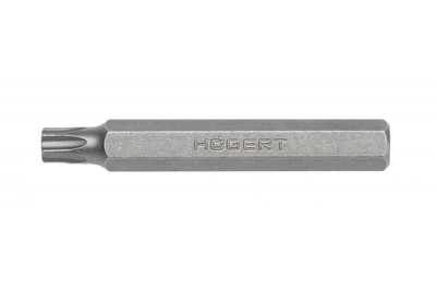 Длинная бита TORX T45 75 мм сталь S2 M10 Hogert (HT1S851)