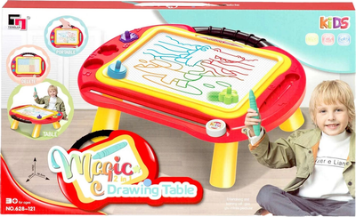 Таблиця для малювання Ricokids 2 в 1 Червона (5903890613044)
