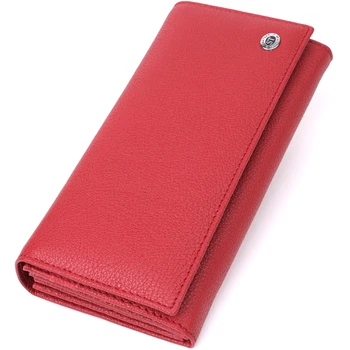 Кошелек ST Leather 23096 19х9х3 см Красный