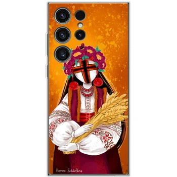 Силіконовий чохол BoxFace Samsung Galaxy S23 Ultra (S918) Motanka by H Soldatkina (45778-up2643)