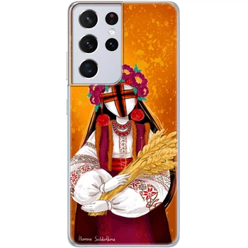 Силіконовий чохол BoxFace Samsung G998 Galaxy S21 Ultra Motanka by H Soldatkina (41719-up2643)