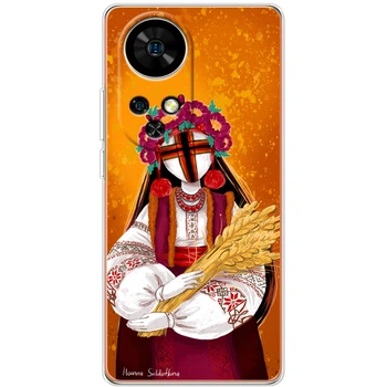 Силиконовый чехол BoxFace Ulefone Note 17 Pro Motanka by H Soldatkina (65170-up2643)