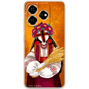 Силіконовий чохол BoxFace ZTE Nubia V60 Motanka by H Soldatkina (58283-up2643)