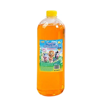 Жидкость для мыльных пузырей Bubbles 1 л мыльный раствор (Оранжевый)