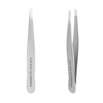 Пинцет для бровей STALEKS PRO EXPERT 10 TYPE 2
