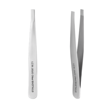 Пінцет для брів STALEKS PRO EXPERT 10 TYPE 1