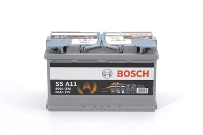 Акумулятор Bosch S5 AGM 12V 80Аг 800А (EN) 0 092 S5A 110 R+