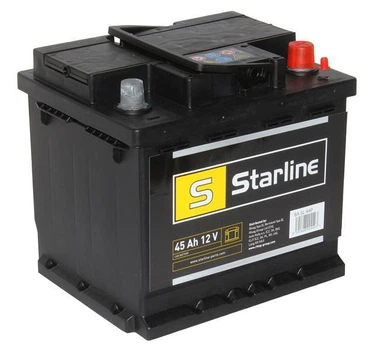 Акумулятор Starline 12В 45Аг 400А (EN) BA SL 44P R+