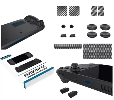 Набор аксессуаров PGTECH Protective Kit (16 в 1) для Steam Deck / Steam Deck OLED