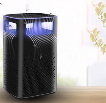 Электрическая лампа от комаров и насекомых USB, черная, с ультрафиолетовым светом для дома и дачи