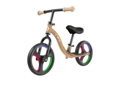 Беговел с LED подсветкой ISOKA, MoMi (beige), ROBI00076