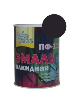 Эмаль алкидная ПФ-115 Новые краски черная 2.8 кг