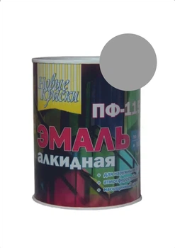Эмаль алкидная ПФ-115 Новые краски серая 2,8 кг