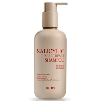 Салициловый шампунь для восстановления кожи головы Hillary Salicylic Scalp Reset Shampoo, 400 мл HI-07-565