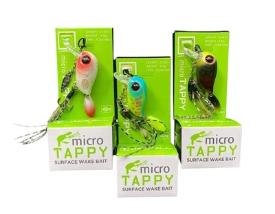 Набор Воблеров Micro Tappy на окуня, щуку ,жереха, головня 5.4см\4.8гр(3шт) (8187-н2)