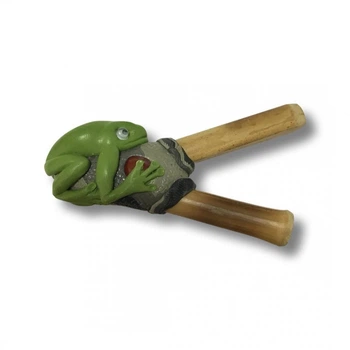 Трубка для Rapé Kuripe "Kambo" Жабка (KUTP1700/3)