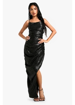 Платье boohoo 42 Черный hzz13138