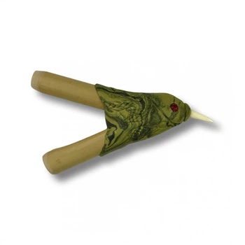 Трубка для Rapé Kuripe "Passaro Verde" Колибри (KUTP0603/1)