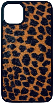 Чохол Leather case with MagSafe for iPhone 11 Pro Max Leopard