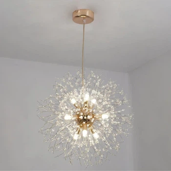 Люстра подвесная LUMINARIA ROXY P 9xE14 R500 GOLD 220V IP20