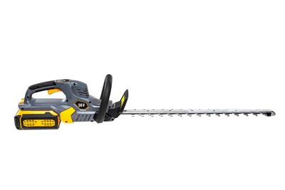 Ножницы для кустов аккумуляторные GTM HT56/560BL KIT | 56В, лезвия 56 см, расстояние между лезвиями 33 мм, аккумулятор 2,5 А·ч + зарядное устройство
