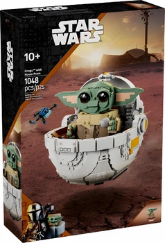 Конструктор Star Wars Ґроґу у повітряному візку на 1048 деталей (XING6655)
