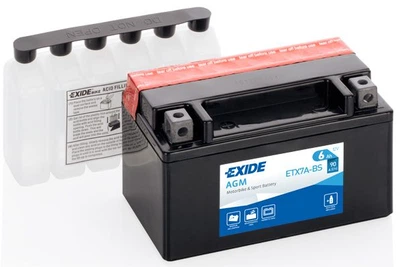 Акумулятор 6 Ah/12V EXIDE MOTO AGM ETX7A-BS