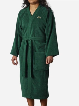 Халат жіночий махровий Lacoste 579062168 One Size Зелений (1159842417)