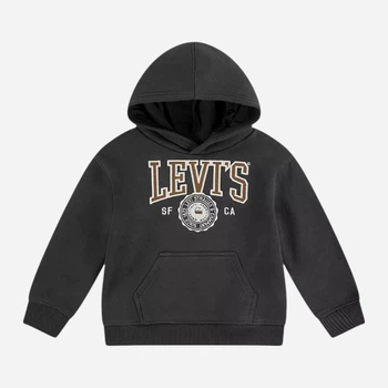 Детское теплое худи на флисе для девочки Levi`s 836551329 92 см Серое (1159842084)
