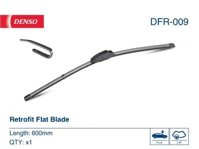 Щітка склоочисника безкаркасна (двірник) Denso Flat, DFR-009, 600 мм