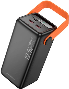 УМБ Borofone BJ66A Magnifico 50000 mAh 22.5W+PD20W Fully Compatible Black (6941991115158)