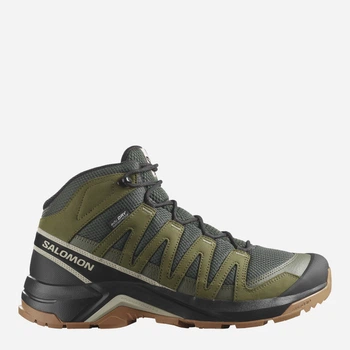 Мужские демисезонные ботинки для туризма с Gore-Tex Salomon X-Adventure Recon Mid Gtx L47814600 40.5 (7.5US/7UK) 25.5 см Peat/Mar (195751936866)