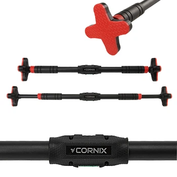 Турник раздвижной Cornix Pro+ 70-100 см XR-0286 Black/Red