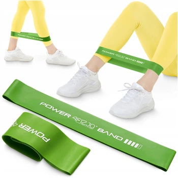 Резинка для фитнеса 4FIZJO Mini Power Band 1 мм 10-15 кг Green (P-5907222931615)