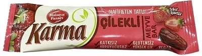 Фруктовий батончик Malatya Pazari Karma Полуничний 40г х 3 шт (Без додавання цукру)