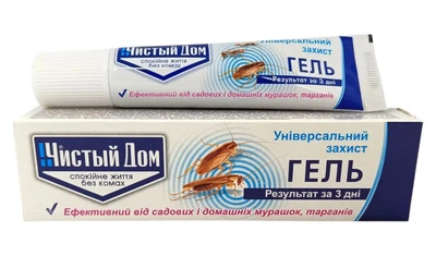 Гель Чистый Дом от тараканов и муравьев 35г