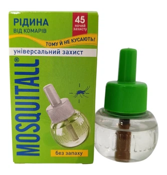 Жидкость MOSQUITALL от комаров 45 ночей