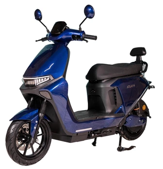 Електроскутер ATLAS Shark 2 2000W 72V20Ah Cyan Blue