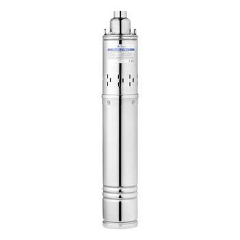 Насос скважинный AGUA винтовой 4S QGD 500Вт Hmax 90м 2.4м³/ч Ø95мм с серединным забором воды CV035073