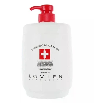 Шампунь Lovien с минеральным маслом для поврежденных волос Essential Mineral Oil Shampoo 1000 мл