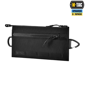 Кошелек M-Tac горизонтальный с карабином X-Pac Elite Black
