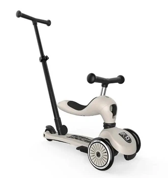 Самокат триколісний Scoot and Ride Highwaykick-1 Push and Go, Ash Grey