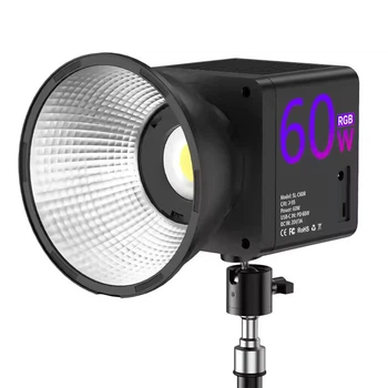 LED свет осветитель студийный свет Mamen SL-C60R 2500K-6500K+ RGB со встроенным аккумулятором