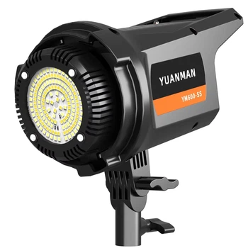Профессиональный студийный LED-свет YM600-SS 100 Вт с байонетом Bowens видеосвет 3200-6500K с пультом