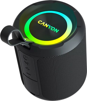 Портативна колонка Canyon OnMove 11 20W RGB Black (CNE-CBTSP11)