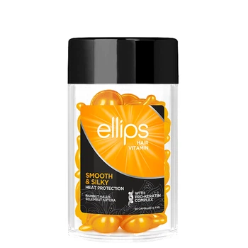 Витамины для волос Ellips Hair Vitamin Smooth & Silky Безупречный шелк с про-кератиновым комплексом 50 шт*1 мл